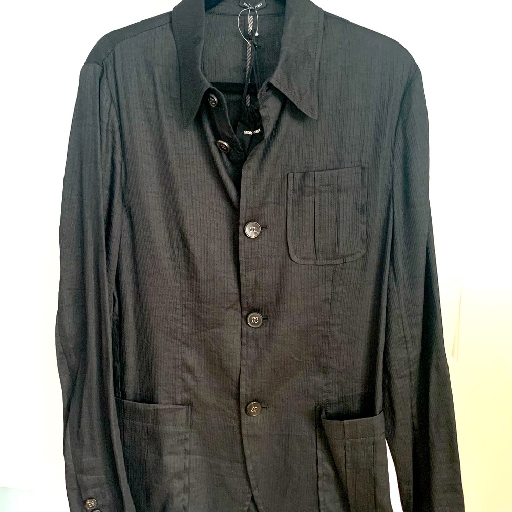 GIORGIO ARMANI Black Blazer
